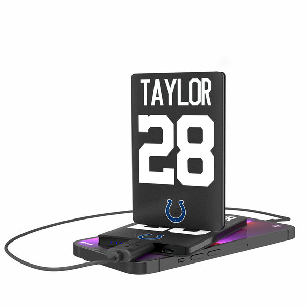 Jonathan Taylor Indianapolis Colts 28 Ready 2500mAh Credit Card Powerbank