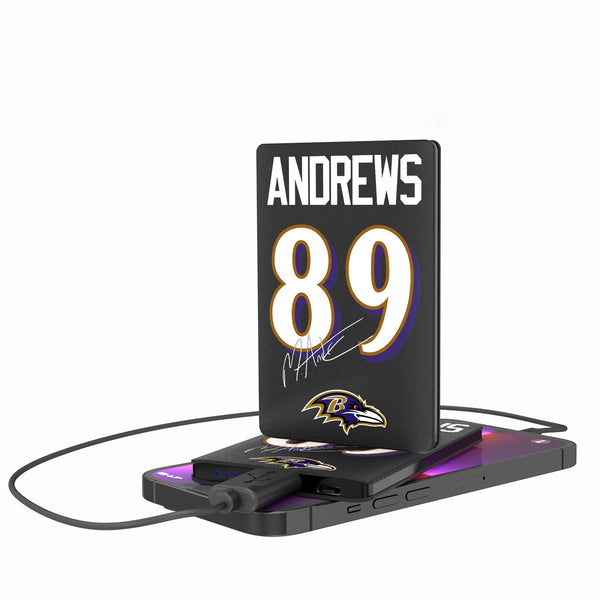 Mark Andrews Baltimore Ravens 89 Ready 2500mAh Credit Card Powerbank