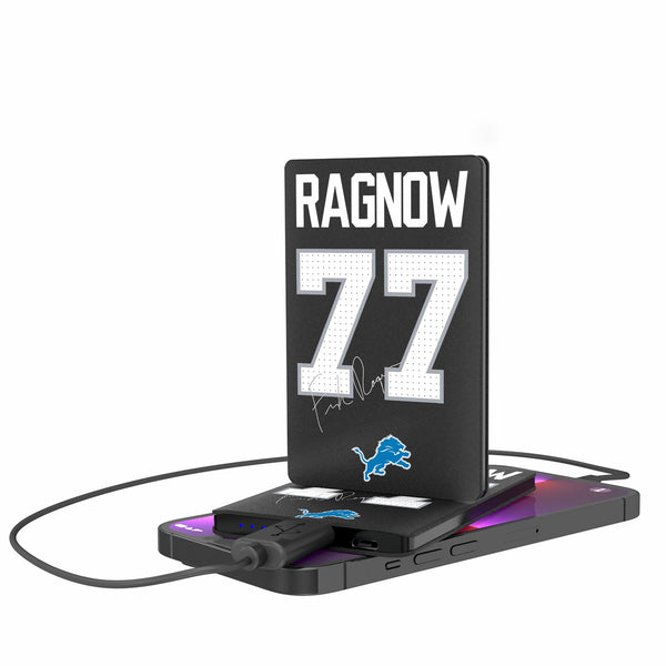 Frank Ragnow Detroit Lions 77 Ready 2500mAh Credit Card Powerbank