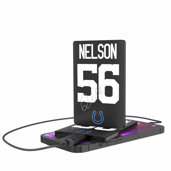 Quenton Nelson Indianapolis Colts 56 Ready 2500mAh Credit Card Powerbank