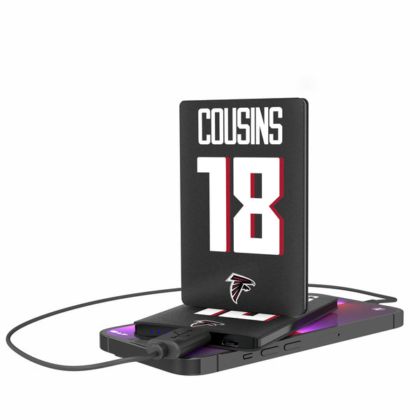 Kirk Cousins Atlanta Falcons 18 Ready 2500mAh Credit Card Powerbank