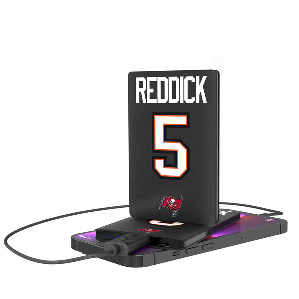 Haason Reddick Tampa Bay Buccaneers 5 Game Tactic 2500mAh Credit Card Powerbank