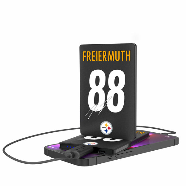 Pat Freiermuth Pittsburgh Steelers 88 Ready 2500mAh Credit Card Powerbank