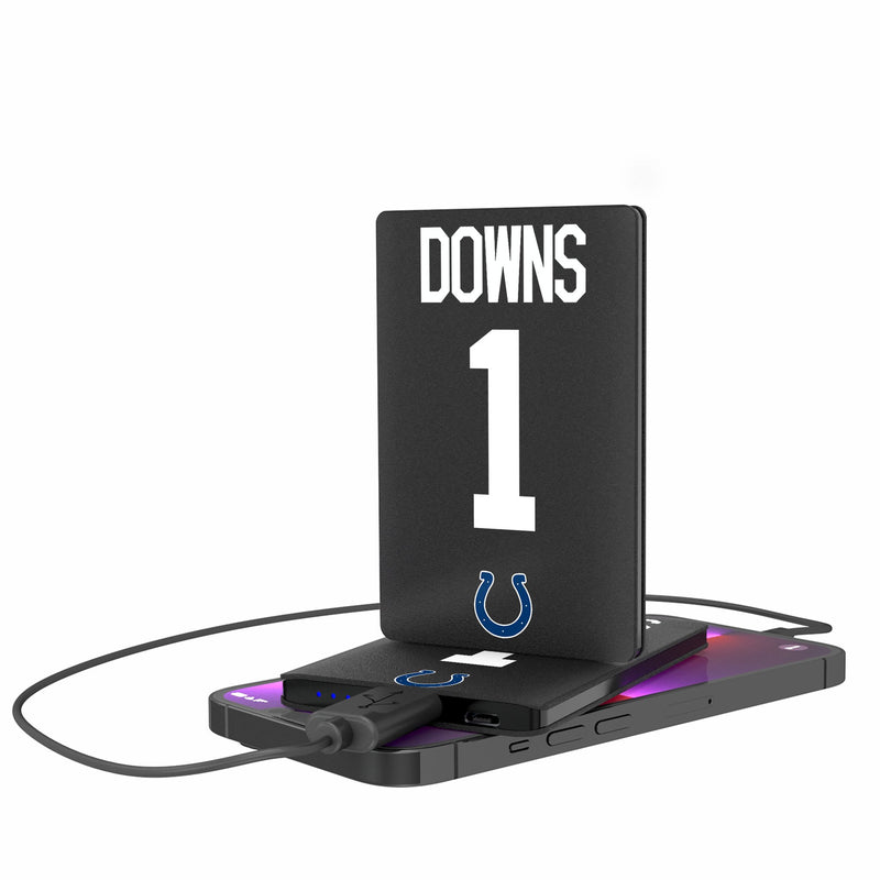 Josh Downs Indianapolis Colts 1 Ready 2500mAh Credit Card Powerbank