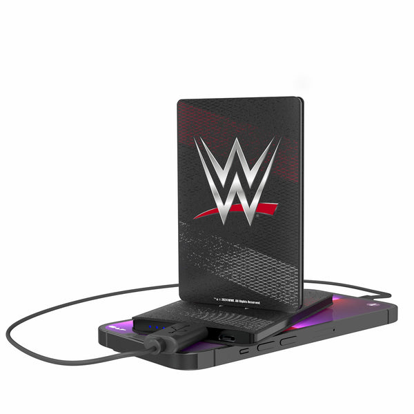 WWE Steel 2500mAh Credit Card Powerbank