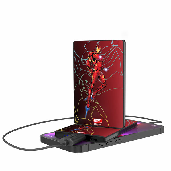Marvel Avengers Iron Man MechLine 2500mAh Credit Card Powerbank