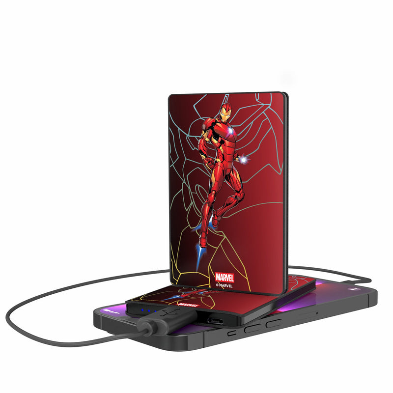 Marvel Avengers Iron Man MechLine 2500mAh Credit Card Powerbank