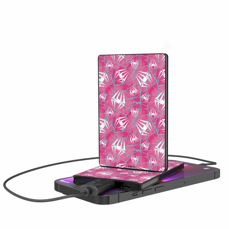 Marvel Spider-Gwen Pattern 2500mAh Credit Card Powerbank