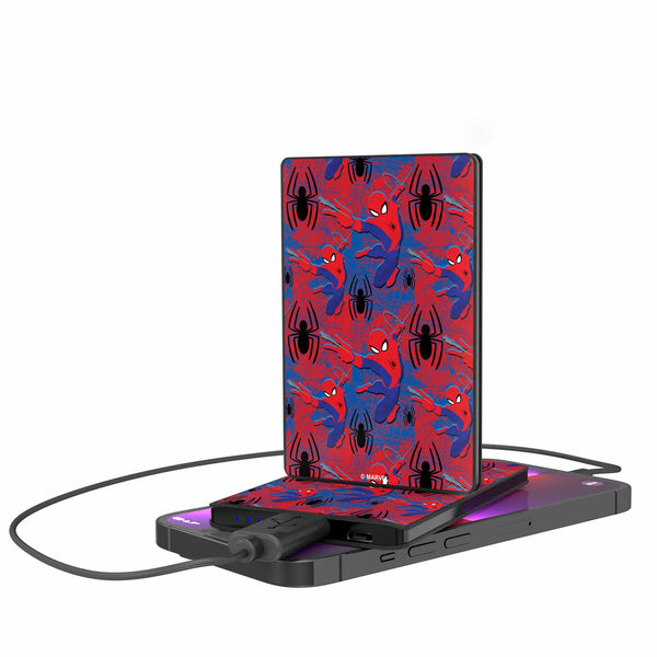 Marvel Spider-Man Pattern 2500mAh Credit Card Powerbank