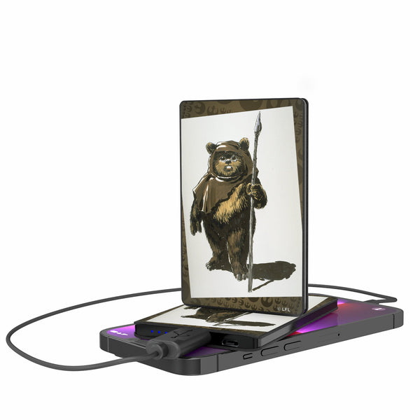 Star Wars Ewok Portrait 2500mAh Credit Card Powerbank