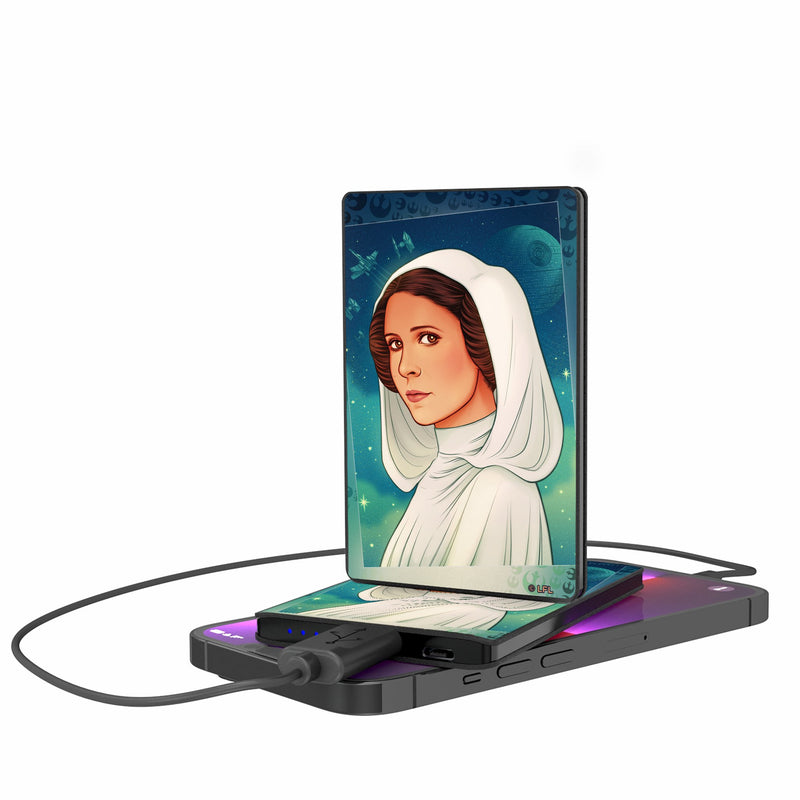 Star Wars Princess Leia Organa Portrait 2500mAh Credit Card Powerbank