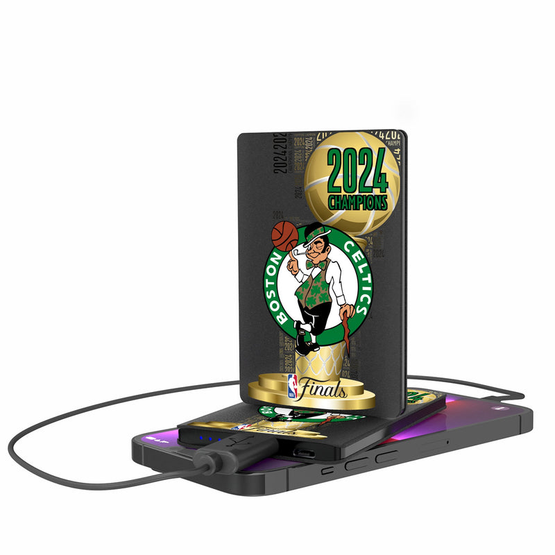 Boston Celtics 2024 NBA Champions 2500mAh Credit Card Powerbank