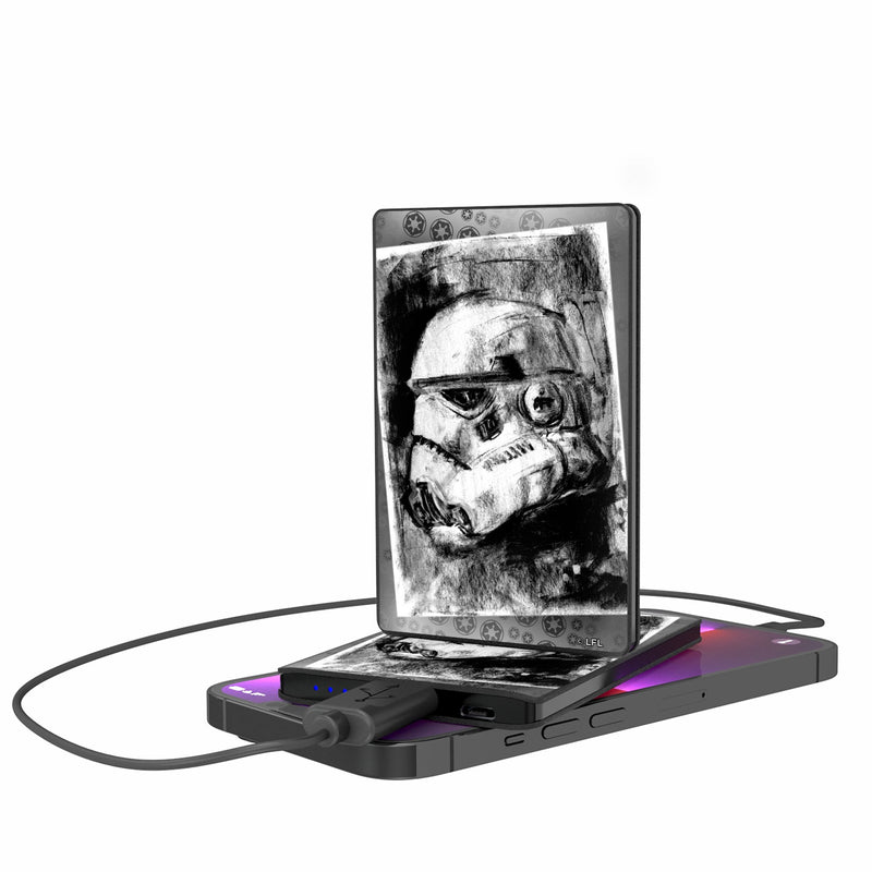 Star Wars Stormtrooper Portrait 2500mAh Credit Card Powerbank