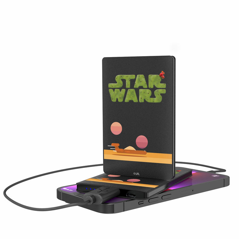 Star Wars Tatooine Locality Fade 2500mAh Credit Card Powerbank