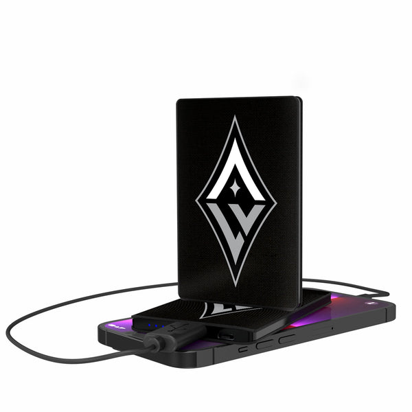 Las Vegas Aces Solid 2500mAh Credit Card Powerbank