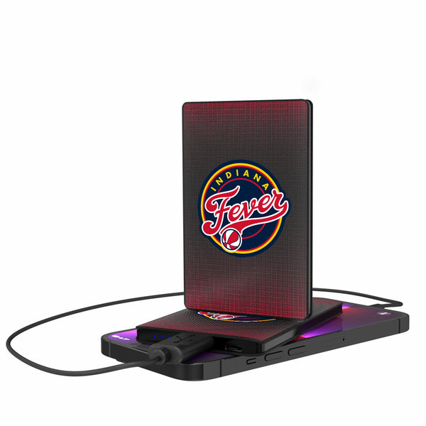 Indiana Fever Linen 2500mAh Credit Card Powerbank