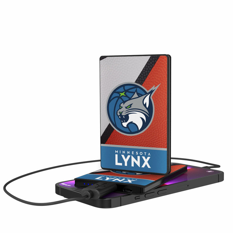 Minnesota Lynx Basketball 2500mAh Credit Card Powerbank