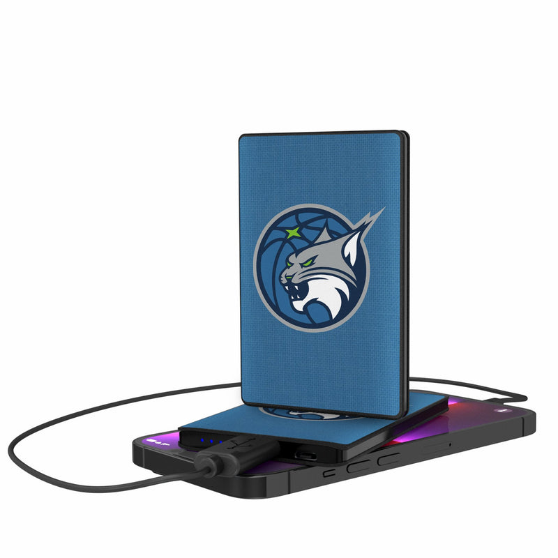 Minnesota Lynx Solid 2500mAh Credit Card Powerbank