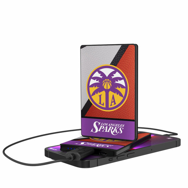 Los Angeles Sparks Basketball 2500mAh Credit Card Powerbank