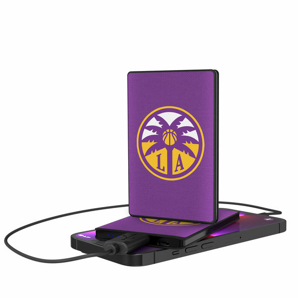 Los Angeles Sparks Solid 2500mAh Credit Card Powerbank