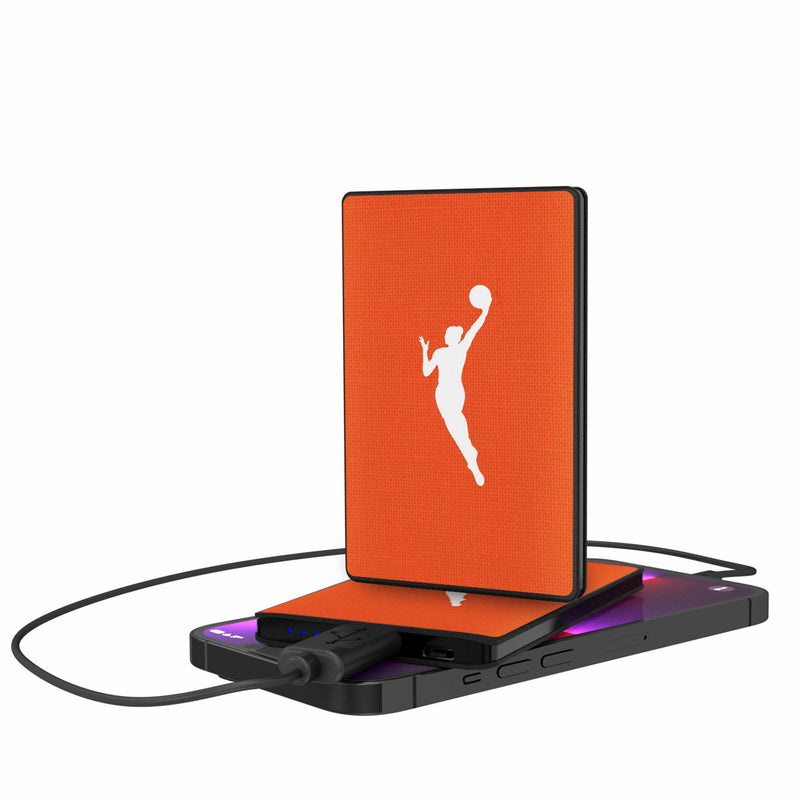 WNBA  Solid 2500mAh Credit Card Powerbank