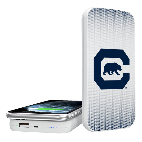 University of California Berkeley Golden Bears Linen 5000mAh Portable Wireless Charger
