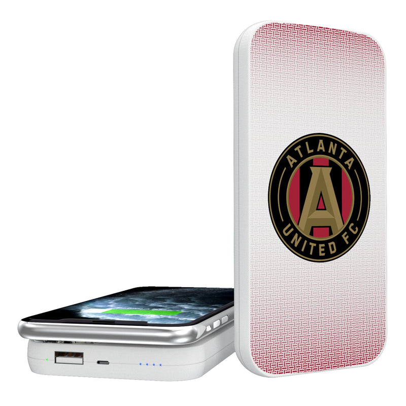 Atlanta United FC  Linen 5000mAh Portable Wireless Charger