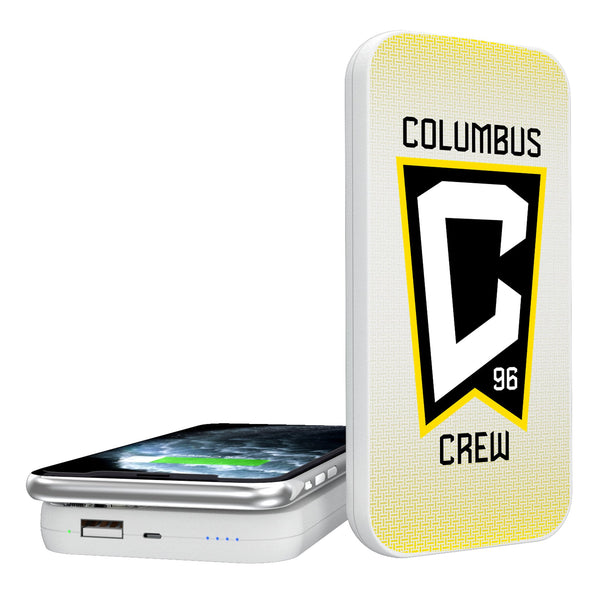 Columbus Crew  Linen 5000mAh Portable Wireless Charger