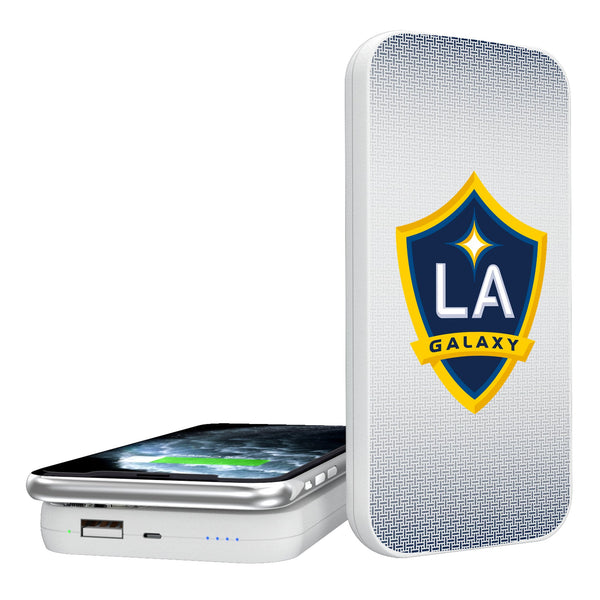 LA Galaxy  Linen 5000mAh Portable Wireless Charger