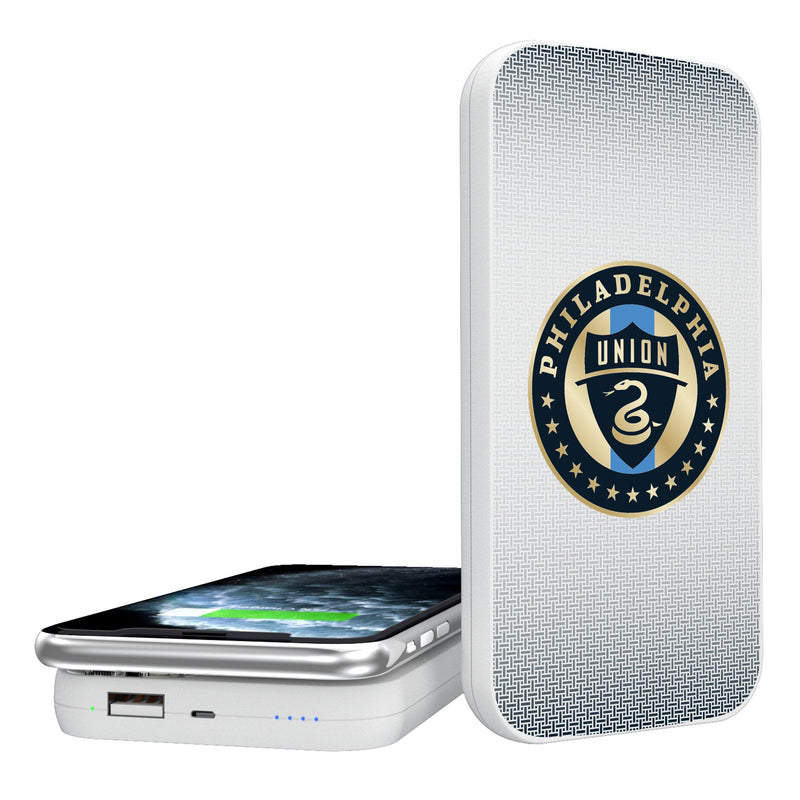 Philadelphia Union   Linen 5000mAh Portable Wireless Charger