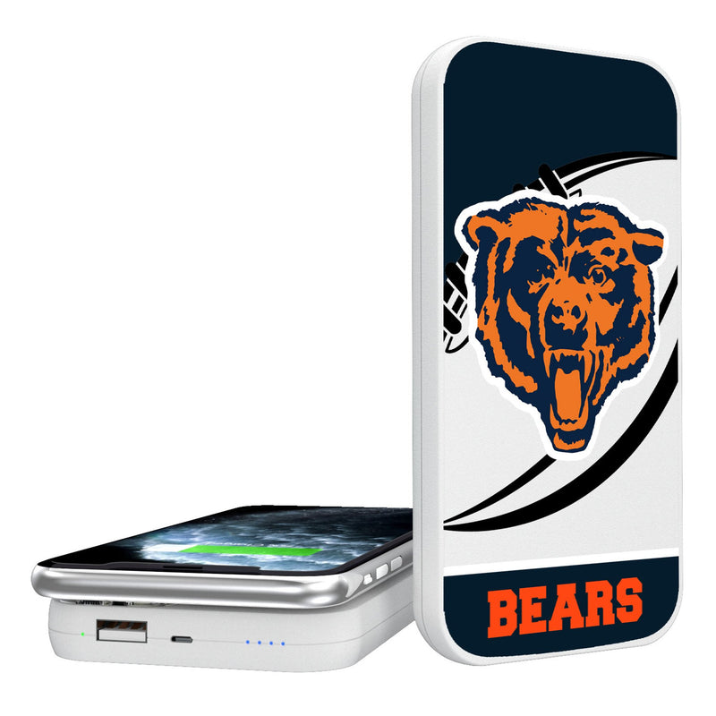 Chicago Bears 1946 Historic Collection Passtime 5000mAh Portable Wireless Charger