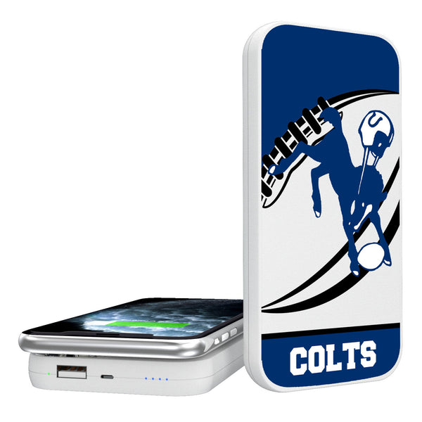 Baltimore Colts 1946 Historic Collection Passtime 5000mAh Portable Wireless Charger