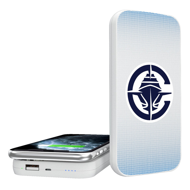 Los Angeles Clippers Linen 5000mAh Portable Wireless Charger