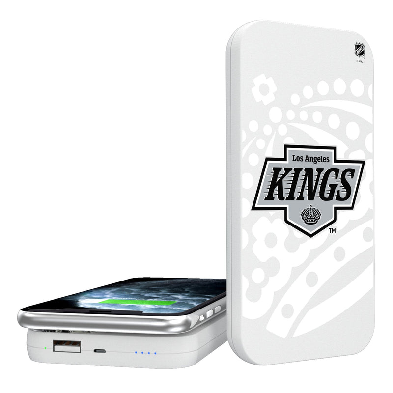 LA Kings Monocolor Tilt 5000mAh Portable Wireless Charger