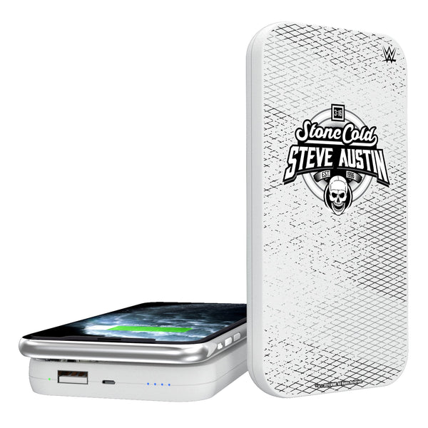 Stone Cold Steve Austin Steel 5000mAh Portable Wireless Charger