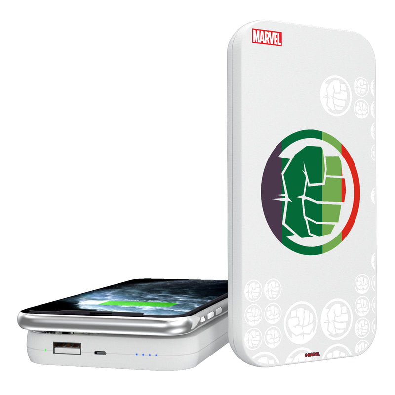 Marvel Avengers Hulk Sigil 5000mAh Portable Wireless Charger