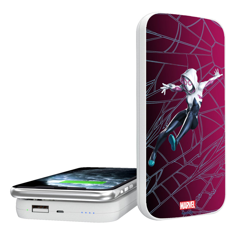 Marvel Spider-Gwen MechLine 5000mAh Portable Wireless Charger