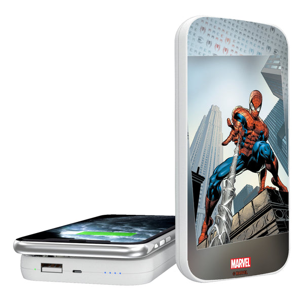 Marvel Spider-Man Cover Art 5000mAh Portable Wireless Charger