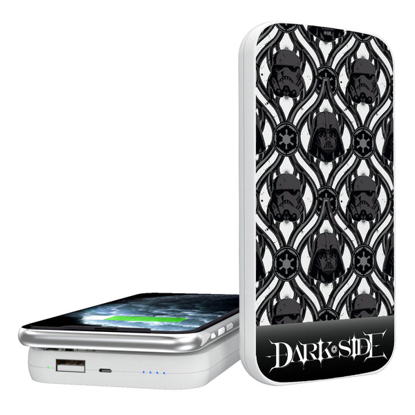 Star Wars Dark Side Pattern 5000mAh Portable Wireless Charger