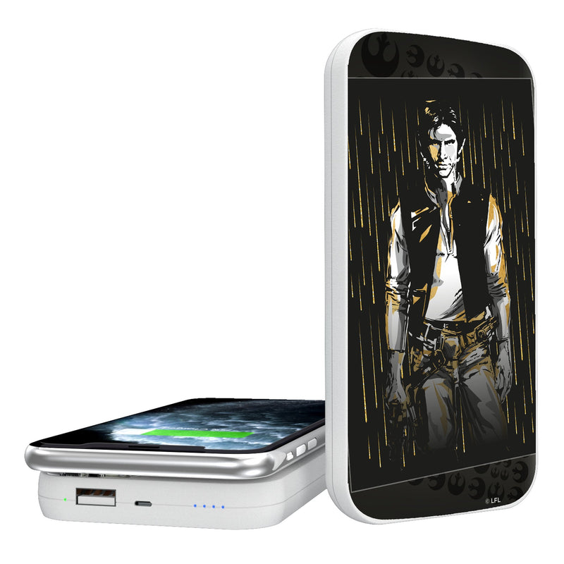 Star Wars Han Solo Portrait 5000mAh Portable Wireless Charger