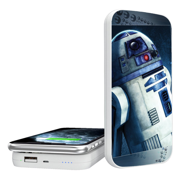 Star Wars R2-D2 Portrait 5000mAh Portable Wireless Charger