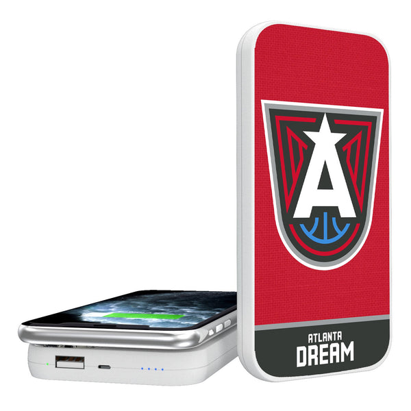 Atlanta Dream Endzone Solid 5000mAh Portable Wireless Charger