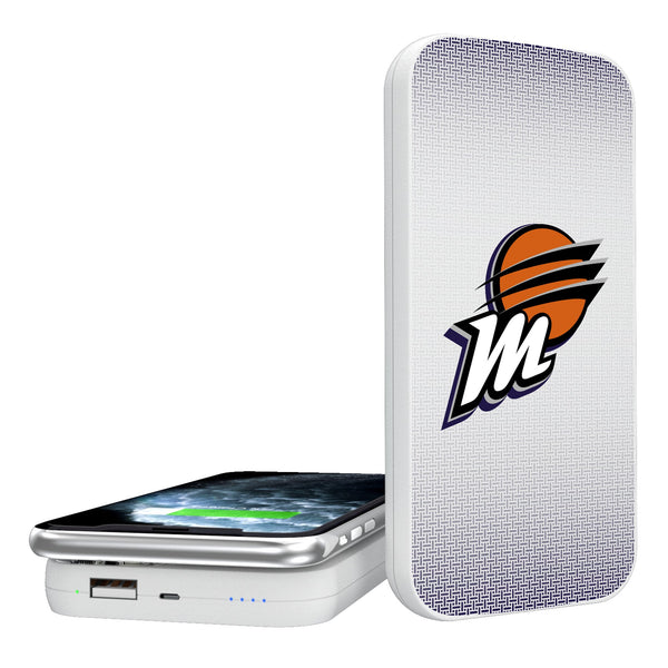 Phoenix Mercury Linen 5000mAh Portable Wireless Charger