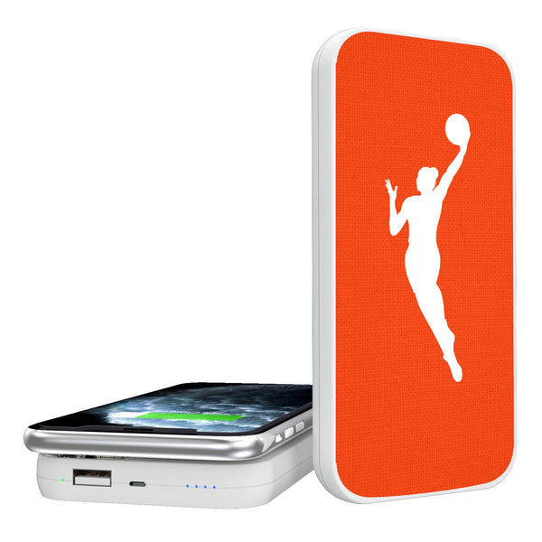 WNBA  Solid 5000mAh Portable Wireless Charger