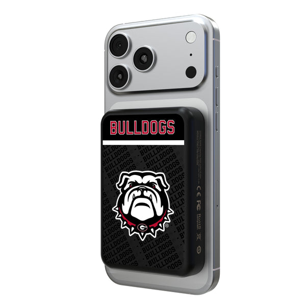 University of Georgia Bulldogs Uga Endzone Plus Wireless Mag Power Bank