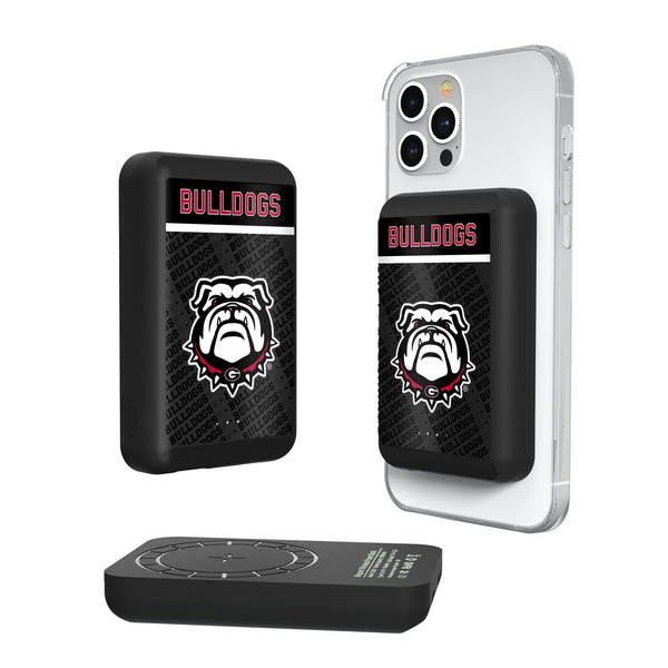 University of Georgia Bulldogs Uga Endzone Plus Wireless Mag Power Bank