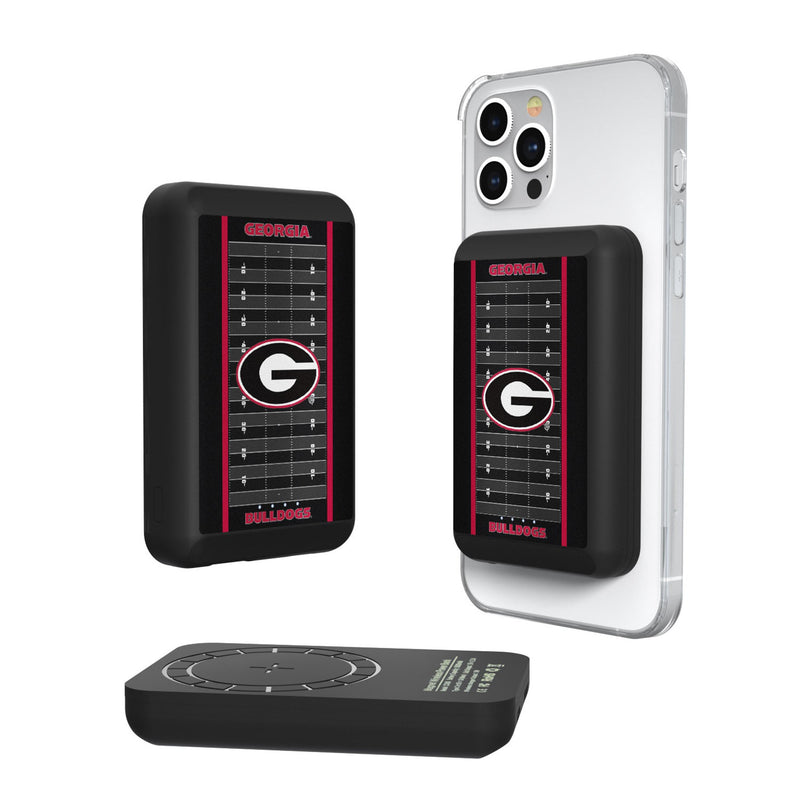 University of Georgia Bulldogs Field Wireless Mag Power Bank