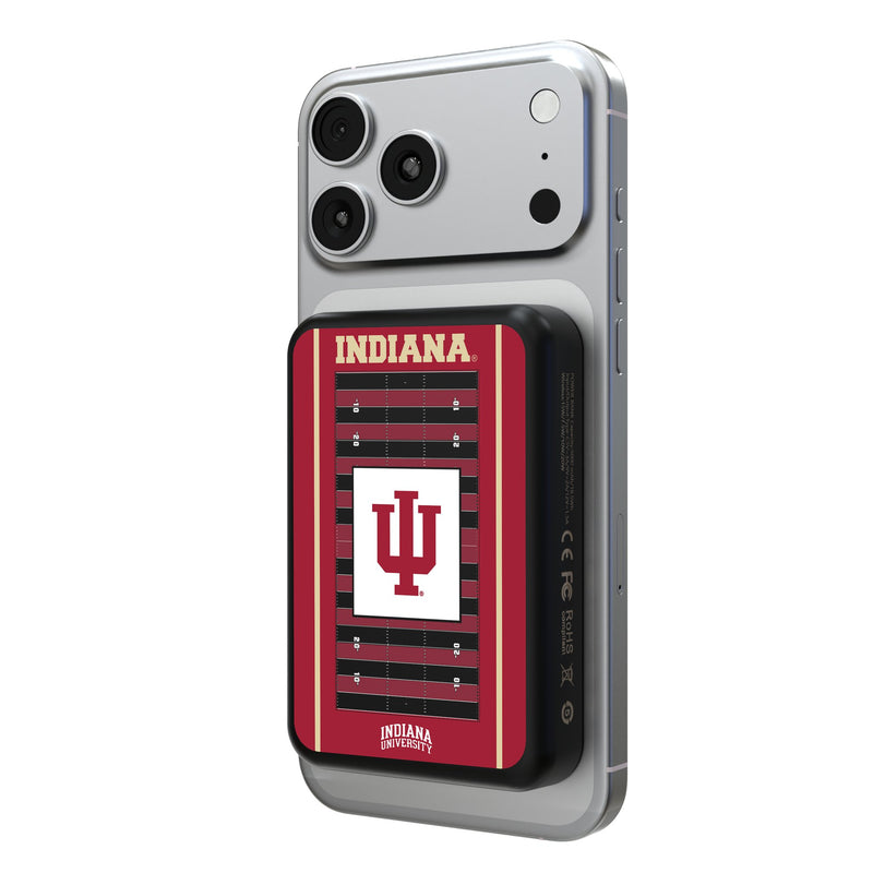 Indiana University Hoosiers Field Wireless Mag Power Bank