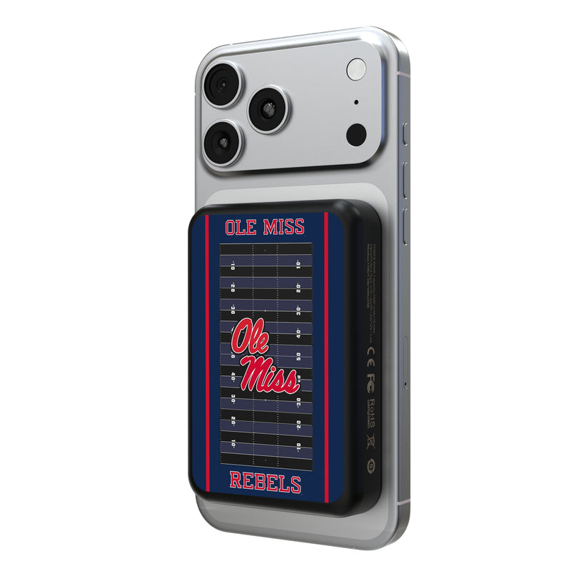 University of Mississippi Rebels Field Wireless Mag Power Bank