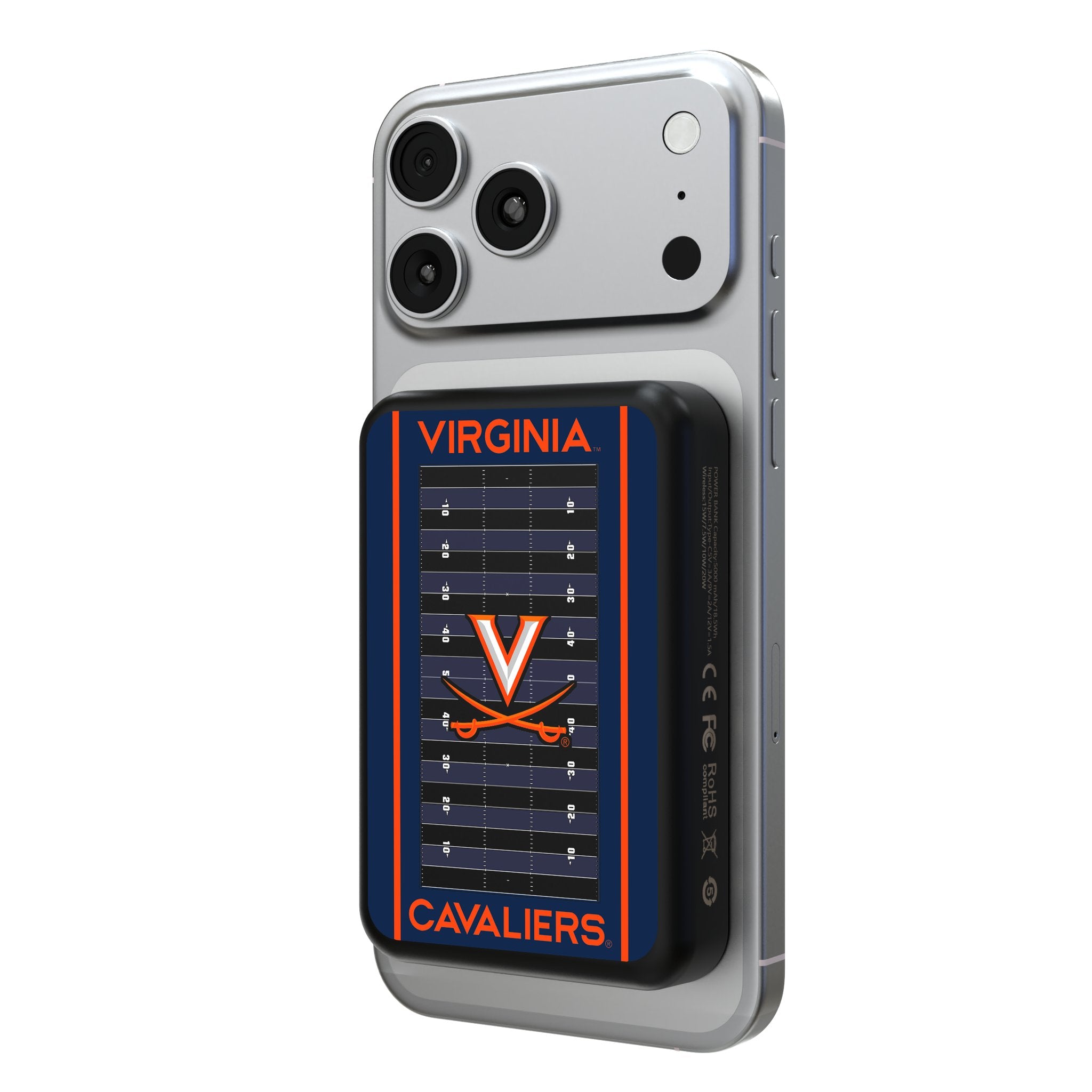 University of Virginia Cavaliers Field Wireless Mag Power Bank